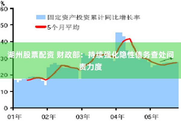 湖州股票配资 财政部：持续强化隐性债务查处问责力度