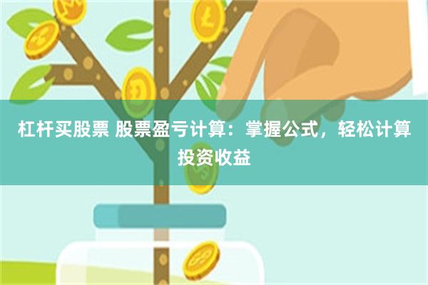 杠杆买股票 股票盈亏计算：掌握公式，轻松计算投资收益