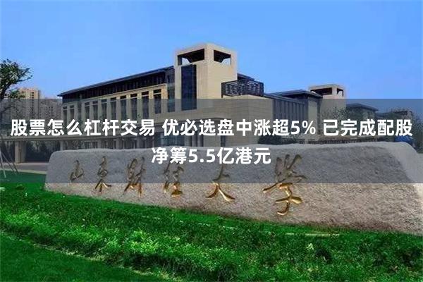 股票怎么杠杆交易 优必选盘中涨超5% 已完成配股净筹5.5亿港元